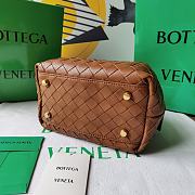 kitlife Bottega Veneta Bauletto brown bag - 15.5x20.5x10 cm - 5