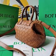 kitlife Bottega Veneta Bauletto brown bag - 15.5x20.5x10 cm - 6