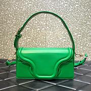 Kitlife Valentino Garavani La Grand Deuxieme Green bag - 28x25x6 cm - 1
