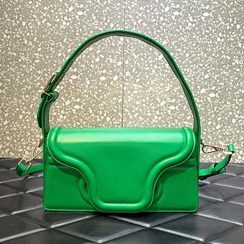 Kitlife Valentino Garavani La Grand Deuxieme Green bag - 28x25x6 cm