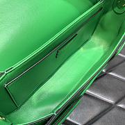Kitlife Valentino Garavani La Grand Deuxieme Green bag - 28x25x6 cm - 5