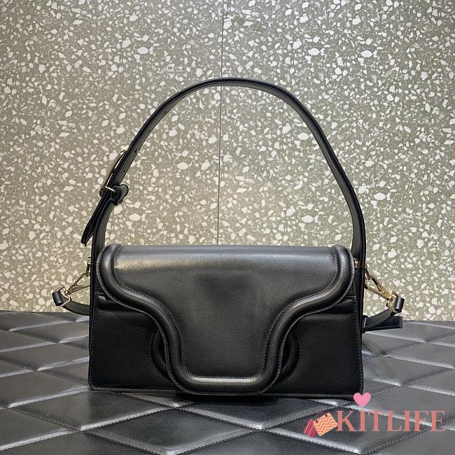Kitlife Valentino Garavani La Grand Deuxieme black bag - 28x25x6 cm - 1