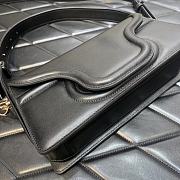 Kitlife Valentino Garavani La Grand Deuxieme black bag - 28x25x6 cm - 6