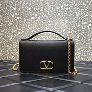 kitlife Valentino VLogo Signature clutch Black bag - 19x4x10.5 cm - 4