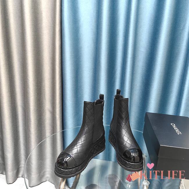 Kitlife Chanel boots black - 03 - 1