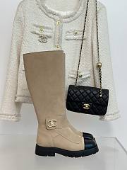 Kitlife Chanel boots beige - 05 - 5
