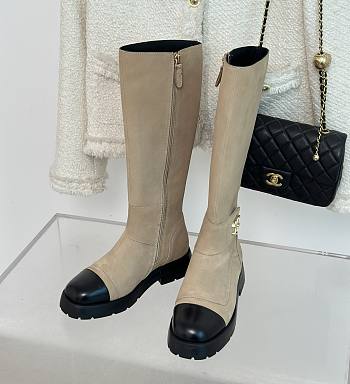 Kitlife Chanel boots beige - 05