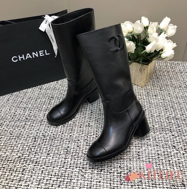 Kitlife Chanel boots Black - 07 - 1