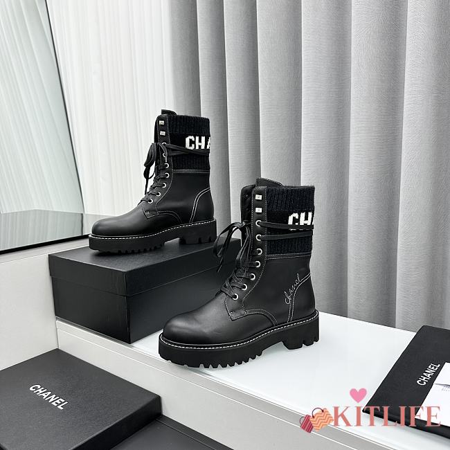 kitlife Chanel boots black - 11 - 1