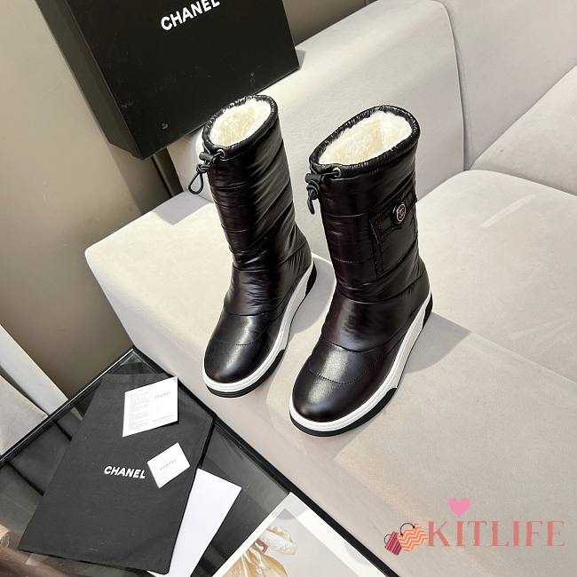 Kitlife Chanel boots black - 12 - 1