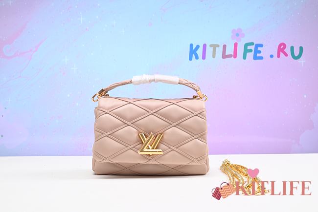 Kiltife louis vuitton GO-14 MM Twist lock Pink - 23 x 16 x 10 cm - 1