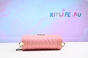 Kitlife Chanel Boy Light Pink Chevron Caviar - 25 x 14.5 x 8 cm - 5