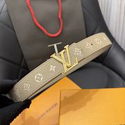 Kitlife Louis Vuitton 3cm Belt gray - 011 - 6