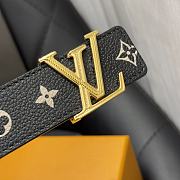 Kitlife Louis Vuitton 3cm Belt black - 012 - 2