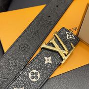 Kitlife Louis Vuitton 3cm Belt black - 012 - 4