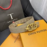 kitlife Louis Vuitton 3cm Belt gray - 014 - 1