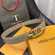 kitlife Louis Vuitton 3cm Belt gray - 014 - 5