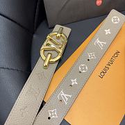 kitlife Louis Vuitton 3cm Belt gray - 014 - 2