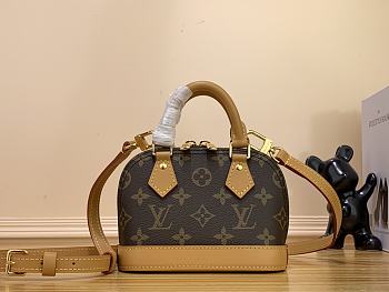 Kitlife louis vuitton New launch Nano Alma Monogram bag - 18 x 12 x 8 cm