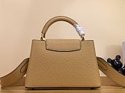 kitlife Louis Vuitton Taurillon Capucines mini brown bag - 27x18x9 cm - 2