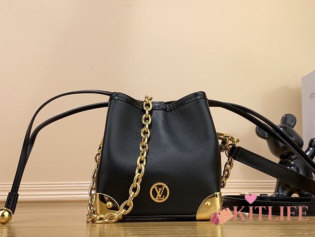 Kitlife Louis Vuitton Noe Purse Monogram Reverse black - 11.5x11.5x11.5cm - 1