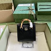 kitlife Gucci Diana black bag - 16.5x12x 6cm - 1