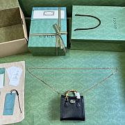 kitlife Gucci Diana black bag - 16.5x12x 6cm - 3