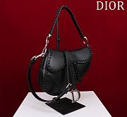 Kitlife Dior saddle black bag - 25.5x20x6.5 cm - 5