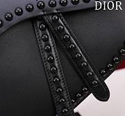 Kitlife Dior saddle black bag - 25.5x20x6.5 cm - 3