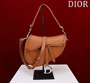 Kitlife Dior saddle brown bag - 25.5x20x6.5 cm - 1