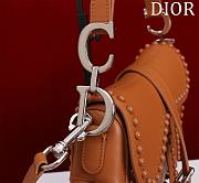 Kitlife Dior saddle brown bag - 25.5x20x6.5 cm - 6