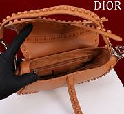 Kitlife Dior saddle brown bag - 25.5x20x6.5 cm - 5