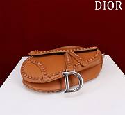 Kitlife Dior saddle brown bag - 25.5x20x6.5 cm - 2