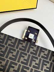 kitlife Fendi Pre-Owned Baguette Zucca shoulder bag - 26x15x4cm - 6