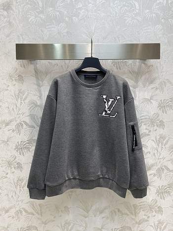 Kitlife louis vuitton sweater gray 