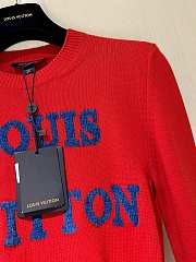 Kitlife louis vuitton sweater red - 3