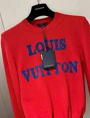 Kitlife louis vuitton sweater red - 4