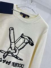 Kitlife louis vuitton sweater white - 4