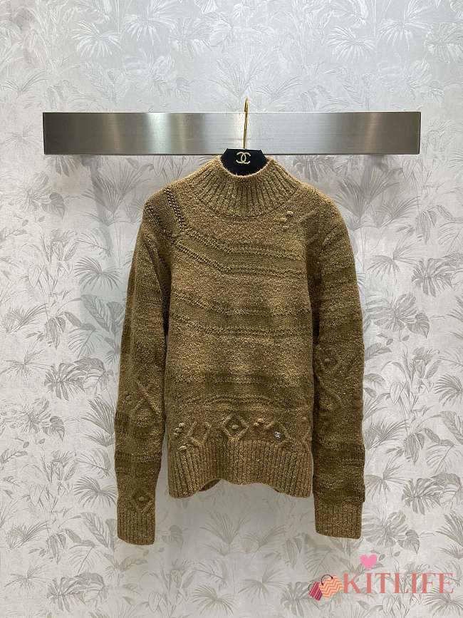 Kitlife chanel sweater brown  - 1