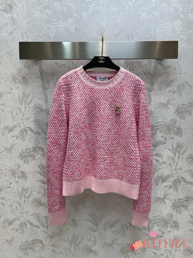 Kitlife chanel sweater pink - 1