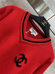 Kitlife chanel sweater red - 4