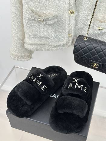 Kitlife chanel logo slippers - 00