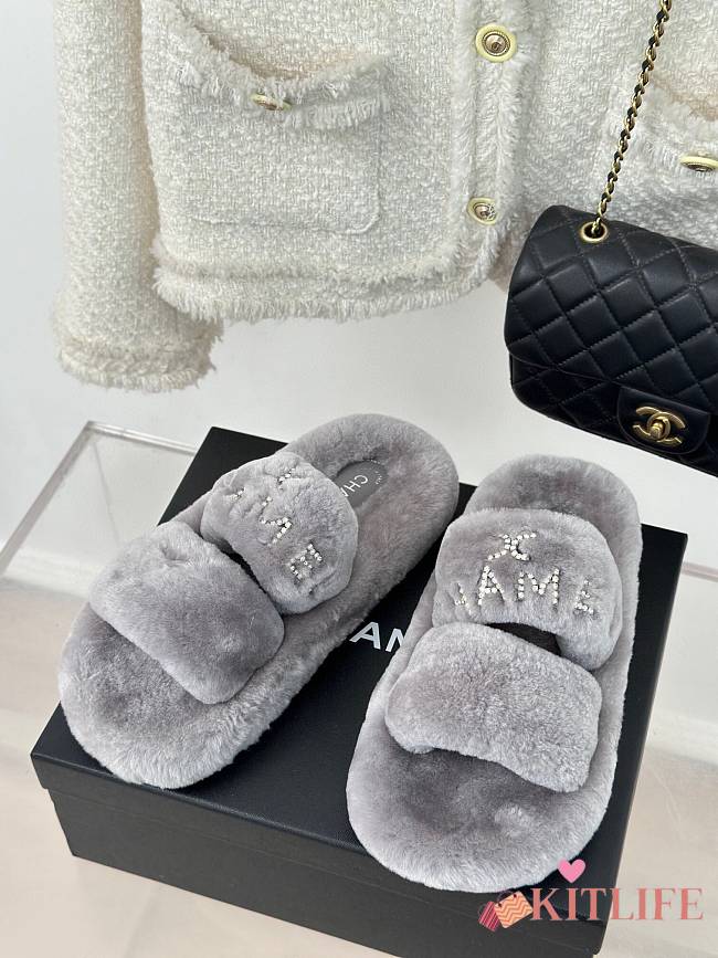 Kitlife chanel logo slippers - 02 - 1