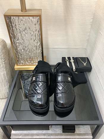 Kitlife MATELASSE Sabo chanel boots Black 