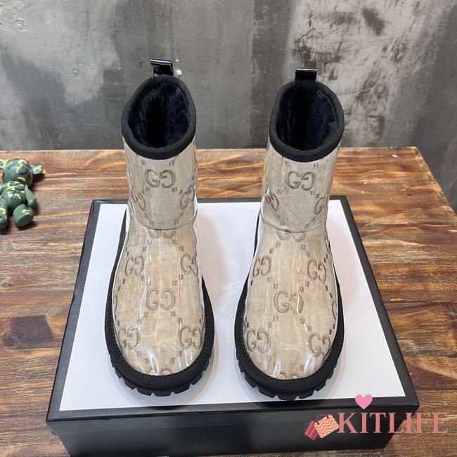 kitlife gucci boots beige - 1