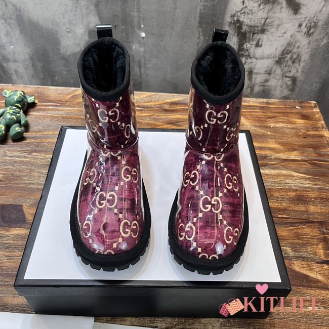 kitlife gucci boots red - 000 - 1