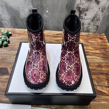 kitlife gucci boots red - 000