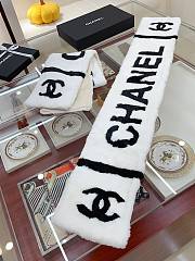 kitlife chanel scart white 20cmx120 cm - 1