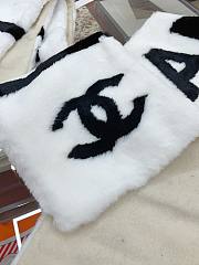 kitlife chanel scart white 20cmx120 cm - 6