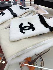 kitlife chanel scart white 20cmx120 cm - 3